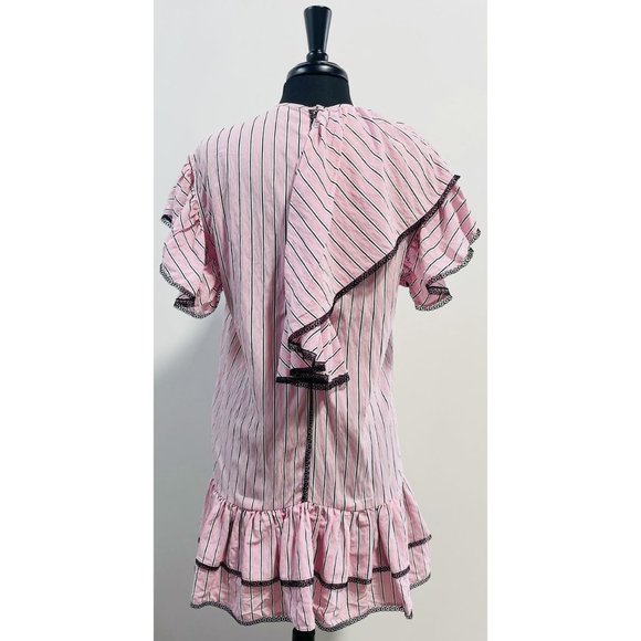 MSGM Striped Ruffle Dress - Picture 3 of 6